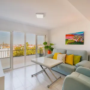 Apartamento Wide And Colourful- 3bd 1bth- Triana